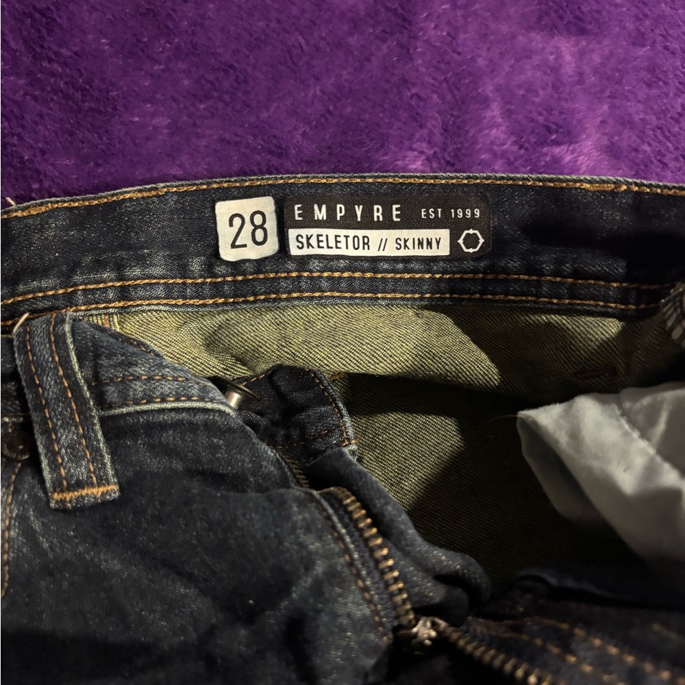 Empyre Skinny Jeans - Dark Blue